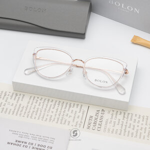 แว่นสายตา BOLON รุ่น Prague BJ6156 B93 Transaprent / Rose Gold