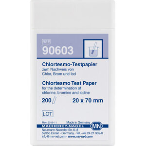 Chlortesmo 90603 กระดาษทดสอบคลอรีน(ทั้งหมด)