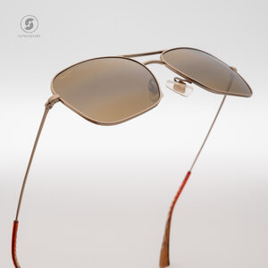 แว่นกันแดด Maui Jim Na'auao XL MJ H675 16 HCL Bronze Polarized