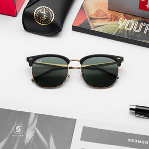 Ray Ban Clubmaster RB4418D 601/31 Black on Green