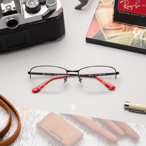 Ray-Ban RX8774D 1237 Black / Red