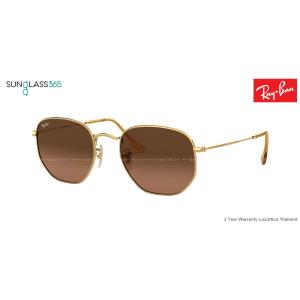 Ray Ban RB3548N Hexagonal 912443 Brown Gradient Grey
