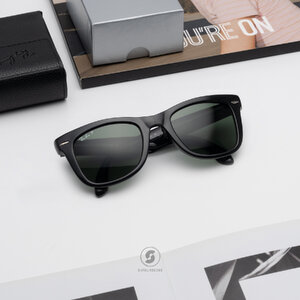 Ray Ban Folding Wayfarer RB4105 601/58 Black G-15 Polarized