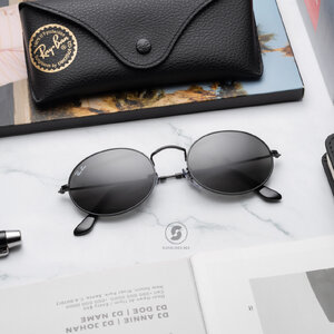 RayBan RB3547N 002/B1 Oval Black