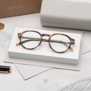แว่นสายตา MYKITA SAGA Striped Brown Mocca
