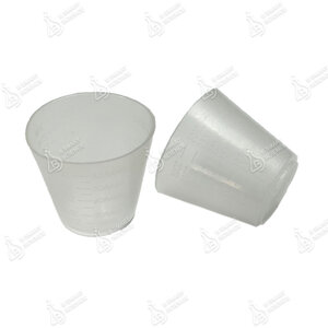 ถ้วยยาน้ำพลาสติก 30ml. 25ใบ ยี่ห้อ Dura