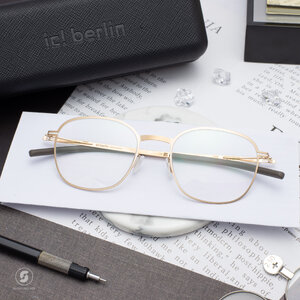 กรอบแว่น IC BERLIN Vorias Rose Gold Matte