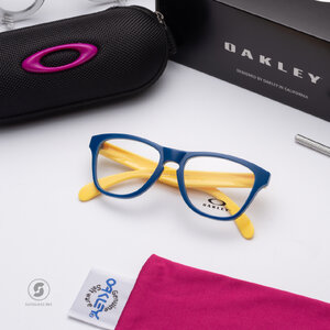 Oakley Frogskins XS RX OY8009-04 Polished Navy Blue