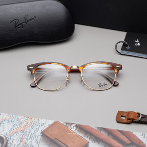 Ray Ban RX5154 8375 Striped Brown