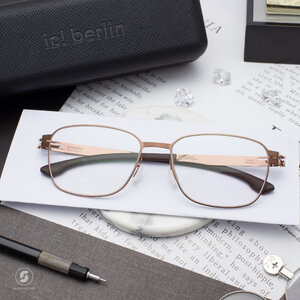 กรอบแว่น IC BERLIN Andy L. Shiny Copper