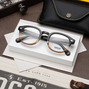 แว่นสายตา Moscot Lemtosh Col. Grey Brown Fade