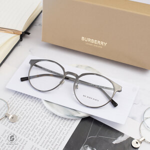 BURBERRY BE1321D 1225 BRUSHED DARK GUNMETAL