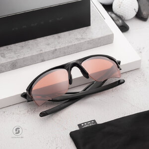 Oakley Half Jacket 2.0 XL OO9154-64 Polished Black Prizm Dark Golf