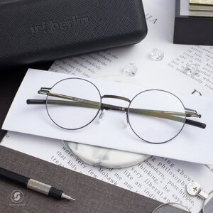 กรอบแว่น IC BERLIN Hani Baram Gunmetal