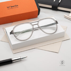 กรอบแว่น IC BERLIN Elliot Sky Grey HD Gunmetal