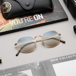 RayBan Jack RB3565 001/GD Gold Gradient