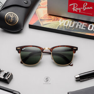 Ray Ban RB3016F W0366 Clubmaster Havana