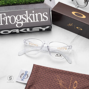 Oakley Frogskins XS RX x Mbappe OY8009-08 Polished Clear