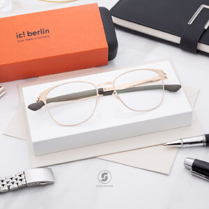 กรอบแว่น IC BERLIN Ludmila L. Rose Gold