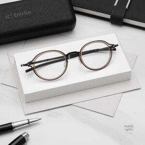 กรอบแว่น IC BERLIN Toki Chrome Broze HD Black