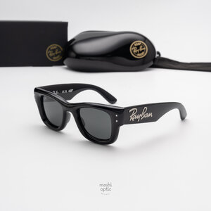 Ray Ban RB4940B Wayfarer Puffer 686487 Black & Strass