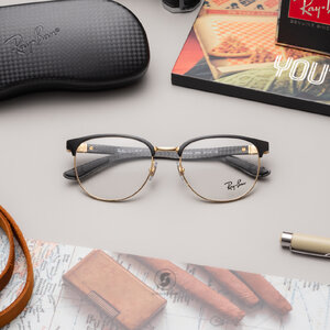 Ray Ban RX8422 2890 Black on Gold