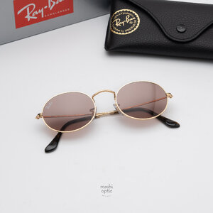 RayBan RB3547 Oval 001/1A Gold