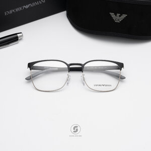 กรอบแว่น Emporio Armani EA1135D 3051 Matte Black / Matte Silver
