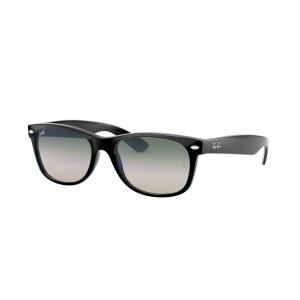RayBan RB2132F 901/3A New Wayfarer Black clear gradient green 58mm