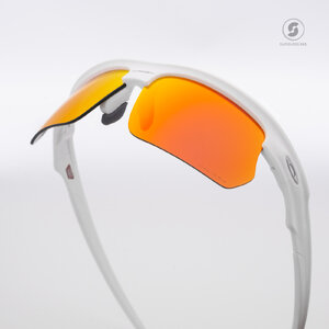 OAKLEY Bisphaera OO9400-03 Polished White Prizm Ruby