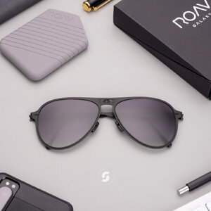 แว่นกันแดด ROAV ATLAS 8101 Matte Black/Grey