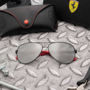 Ray-Ban RB8313M F0096G Ferrari Collection ฺBlack