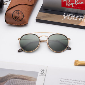 Ray-Ban RB3647N 001 Round Double Bridge G-15