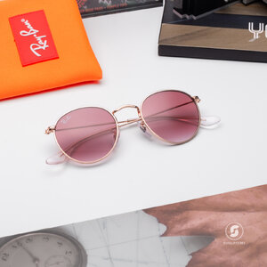 Ray Ban RJ9547S 291/8H Junior Round Silver Rose Gold
