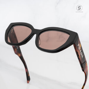 PRADA PRA09SF 12O10D Mahogany