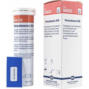 Peroxtesmo KM 90605 กระดาษทดสอบรอยเลือด (เปอร์ออกซิเดส)