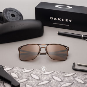 Oakley HOLBROOK TI OO6048-03 Satin Toast Prizm Tungsten Polarized