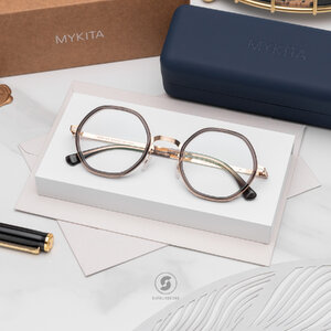 แว่นสายตา MYKITA ALYA C653 A83 Champagne Gold Clear Ash