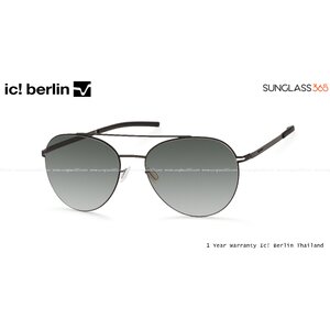 แว่นกันแดด IC BERLIN Hayate Black