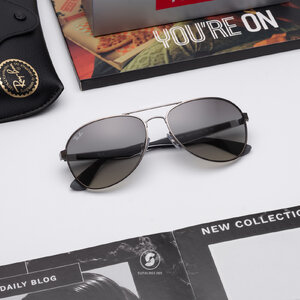 Ray Ban RB3549 029/11 Matte Gunmetal Grey Gradient