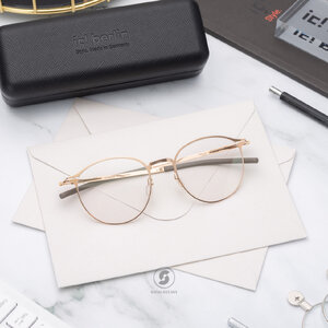 กรอบแว่น IC BERLIN Amihan Rose Gold