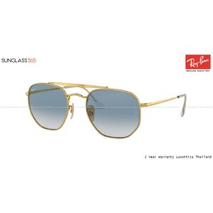 Ray Ban RB3648 001/3F GOLD Clear Gradient Blue