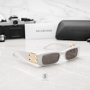 แว่นกันแดด Balenciaga Dynasty Rectangle BB0096S 011
