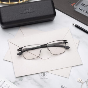 กรอบแว่น IC BERLIN Henning O. Black