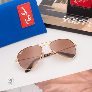Ray Ban RJ9506S 223/13 GOLD Brown Gradient