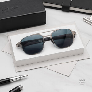 แว่นกันแดด IC BERLIN Eden Shiny Graphite