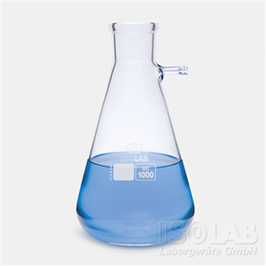 ขวดชมพู่มีแขน FILTER FLASK - GLASS SIDE ARM