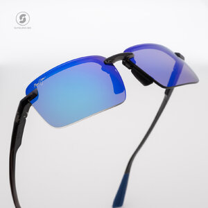 แว่นกันแดด Maui Jim LAULIMA MJ B626S 14 Blue Hawaii