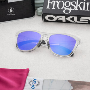 Oakley Frogskins Range A OO9284A-11 Matte Clear Prizm Violet