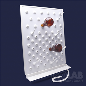 ที่ตากเครื่องแก้ว DRAINING RACK WITH COLLECTION TRAY - ISOLAB